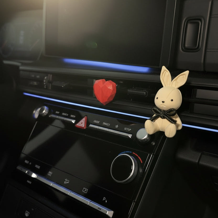 Bunny + Heart Car Diffuser & Fragrance Oil