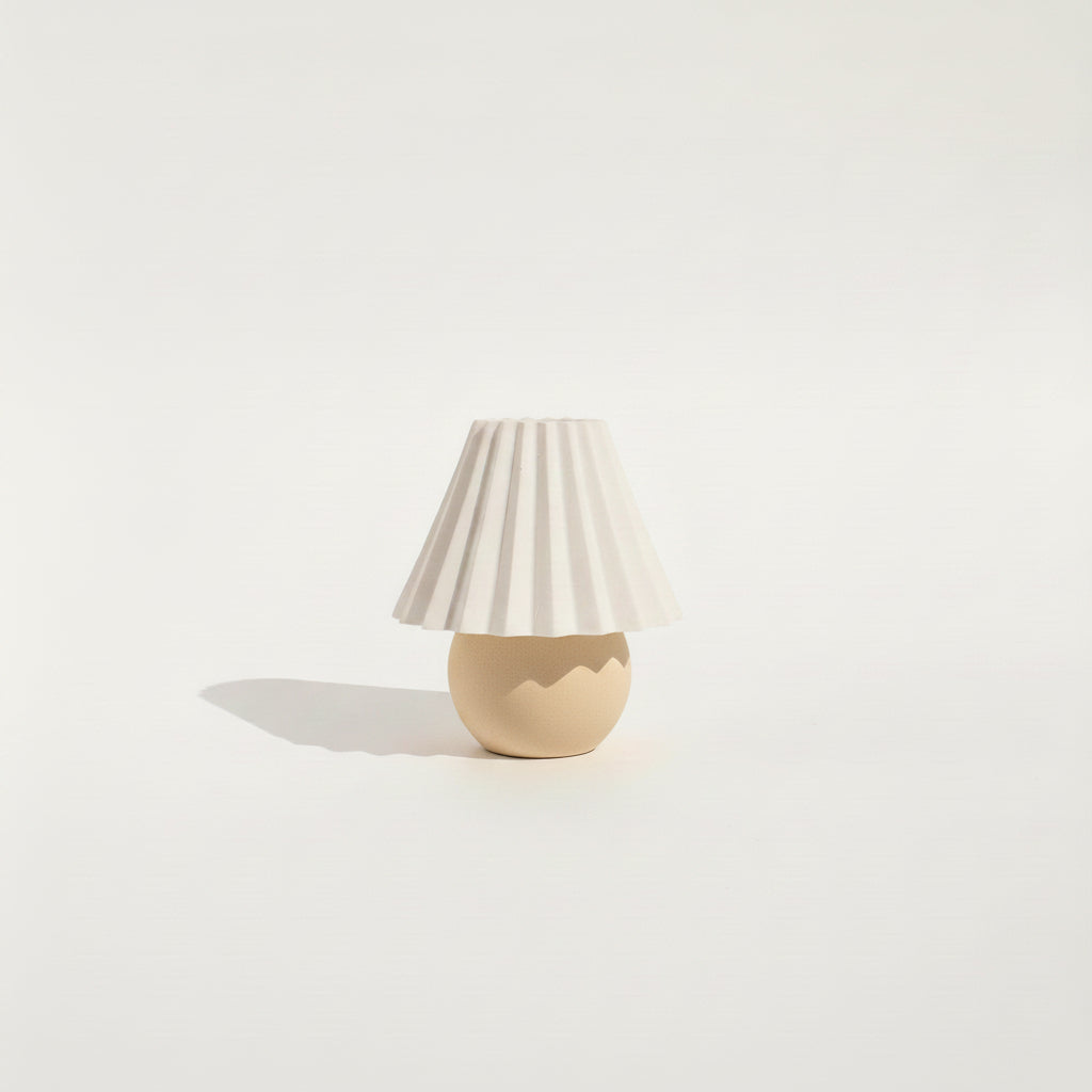 Ivory Lamp Standing Clay Diffuser & Fragrance Oil