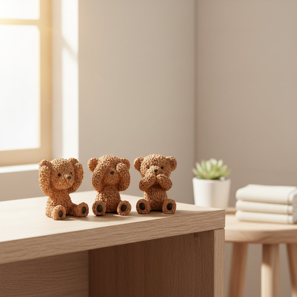 Mini Bears Clay Diffuser & Fragrance Oil