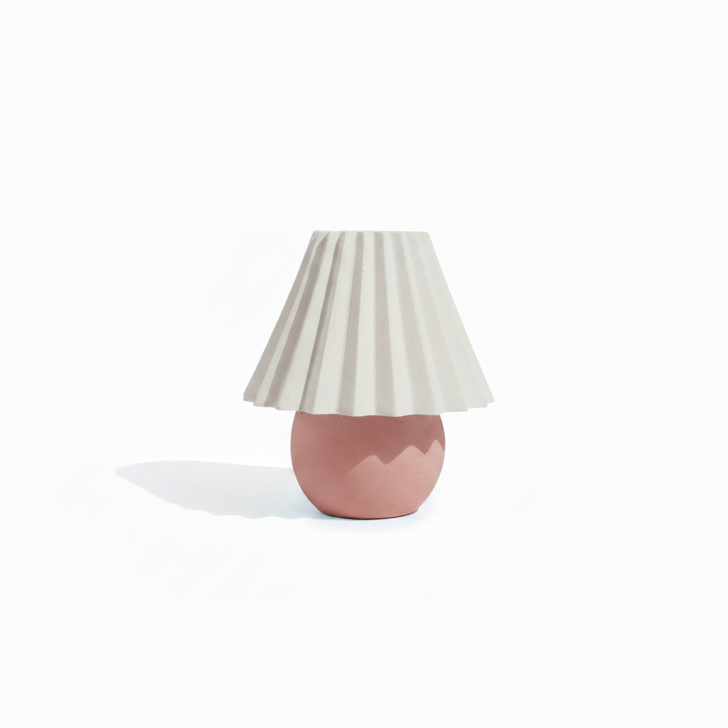 Pink Lamp Standing Clay Diffuser & Fragrance Oil