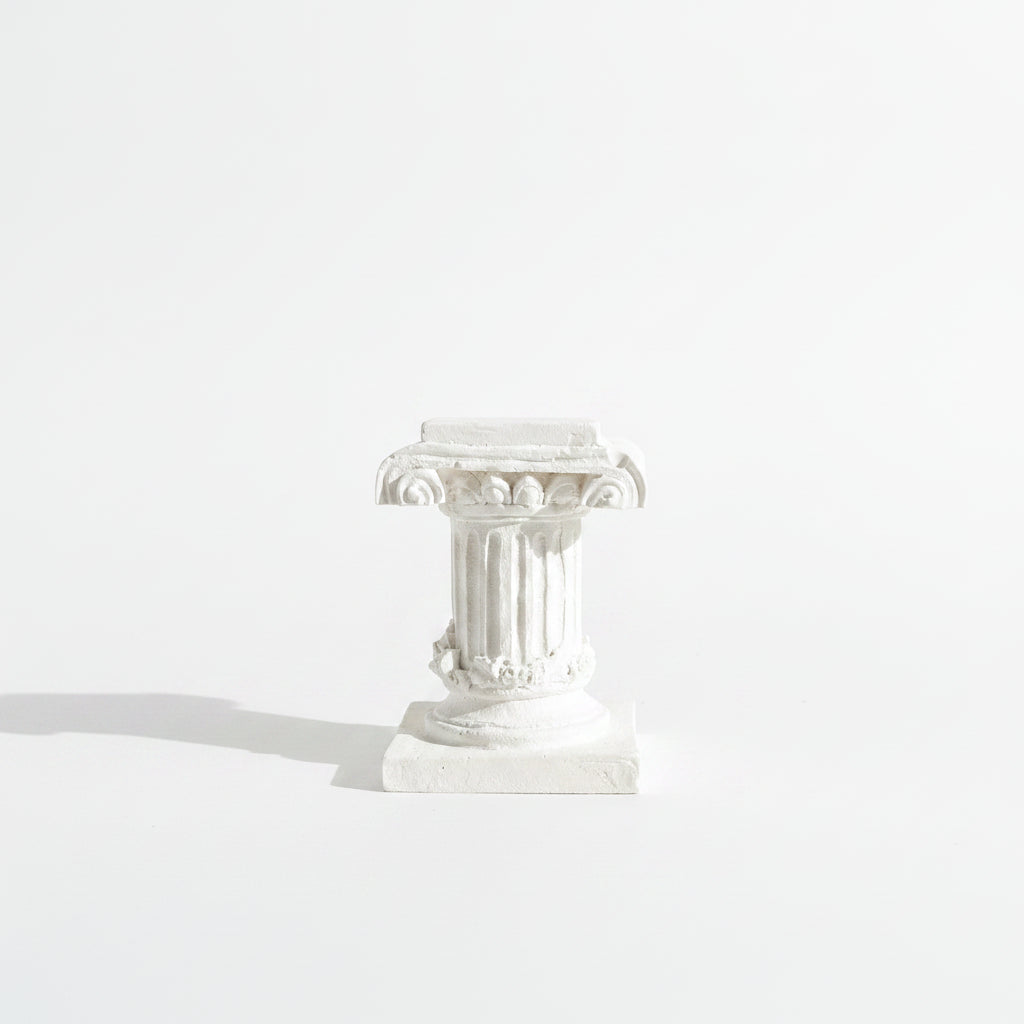 Roman Pillar Clay Diffuser & Fragrance Oil
