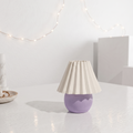 Violet Lamp Standing Clay Diffuser & Fragrance Oil